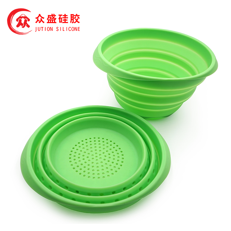 多功能硅胶沥水篮