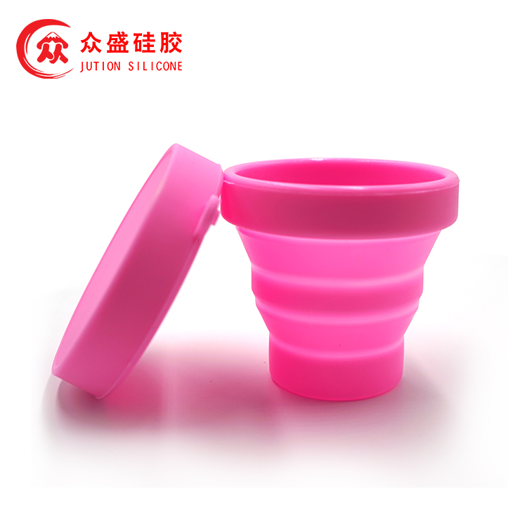 硅胶折叠水杯